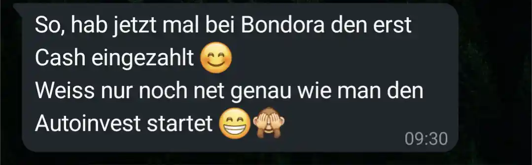 Ist Bondora zu einfach?